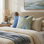 Crane Walk Throw Pillow - Hillcroft Home