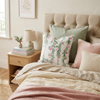 Crimson & Pine Throw Pillow - Hillcroft Home