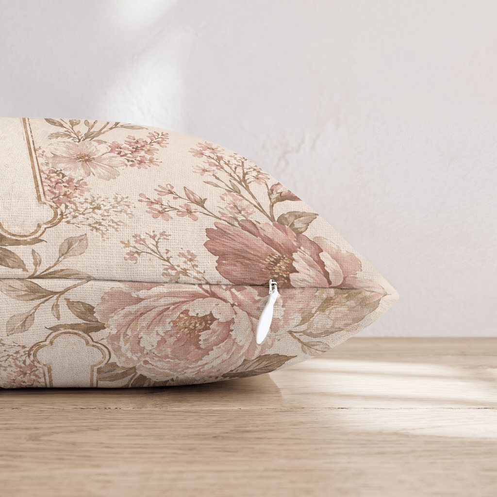 Cross Garden Throw Pillow - Hillcroft Home