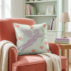 Cupids Arrow Throw Pillow - Hillcroft Home
