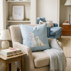 Curious Snowman Throw Pillow - Hillcroft Home