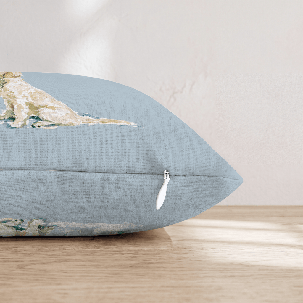 Curious Snowman Throw Pillow - Hillcroft Home