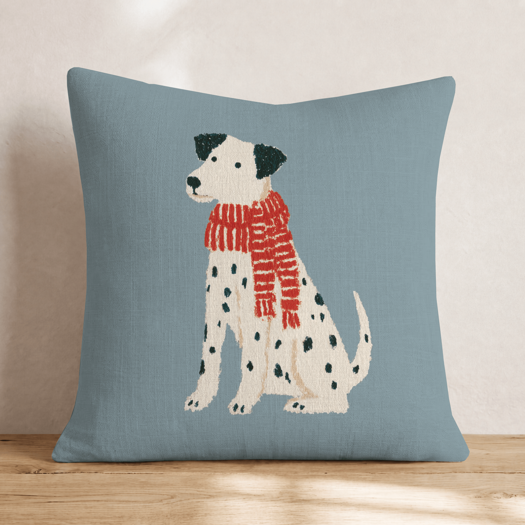 Cute and Cozy Dog Throw Pillow - Hillcroft Home