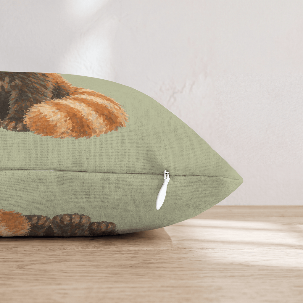 Cute Red Panda Throw Pillow - Hillcroft Home