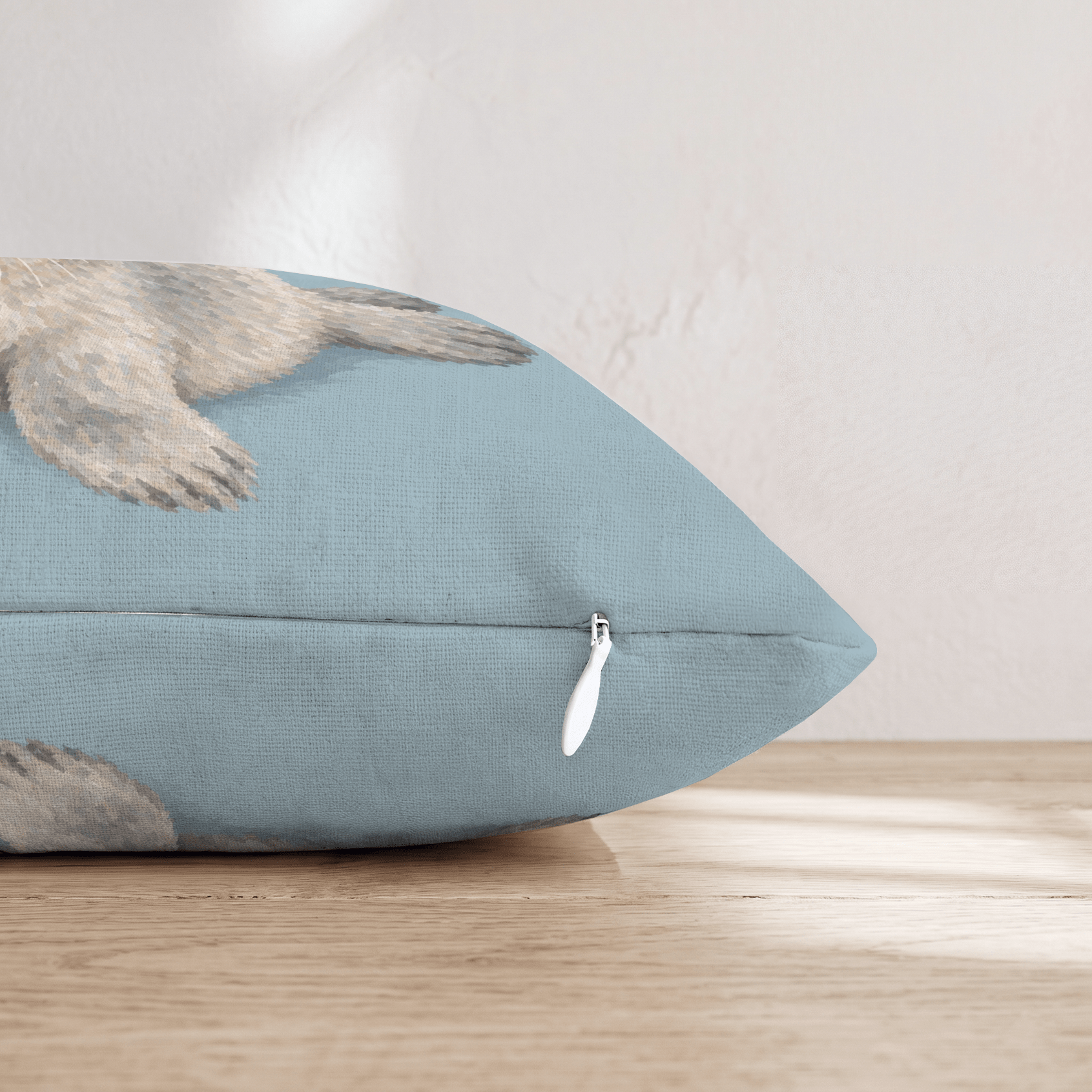 Cute Seal Throw Pillow - Hillcroft Home