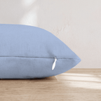 Cyan Blue Throw Pillow - Hillcroft Home