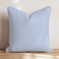 Cyan Blue Throw Pillow - Hillcroft Home