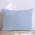 Cyan Blue Throw Pillow - Hillcroft Home