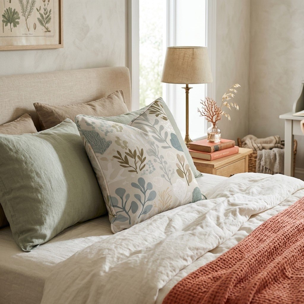 Waverly Dale Two Throw Pillow - Bedroom