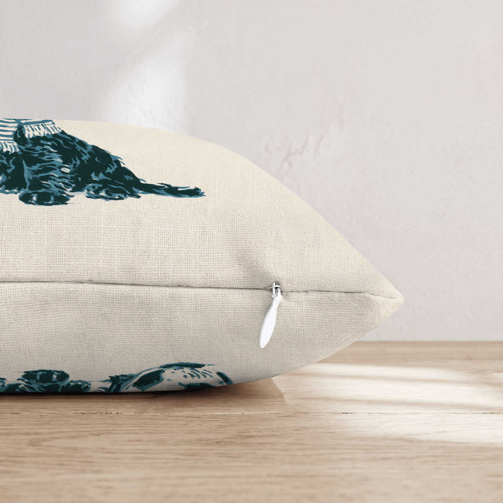 Dachshund Defense Throw Pillow - Hillcroft Home