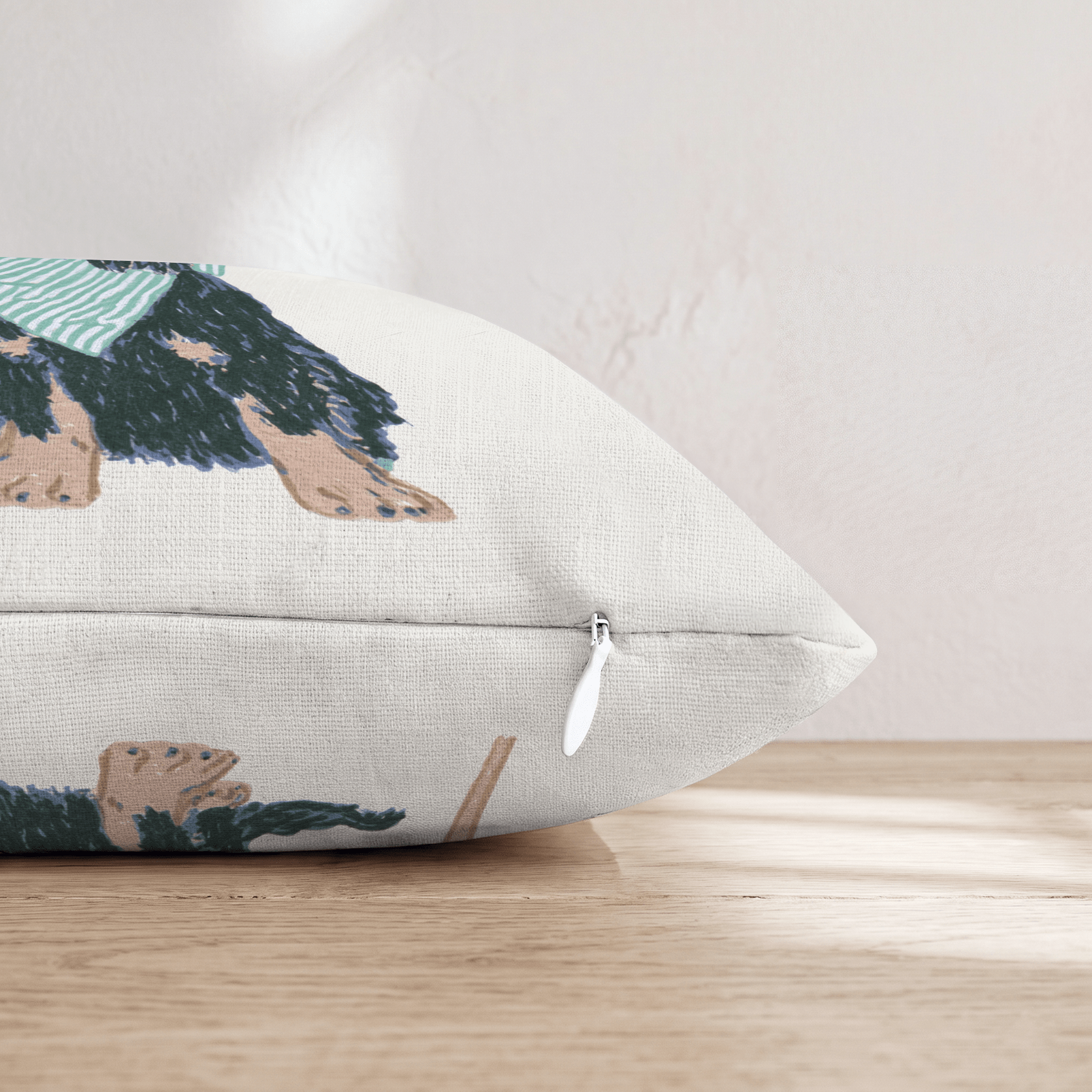 Dachshund Double Bogeypng Throw Pillow - Hillcroft Home