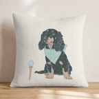 Dachshund Double Bogeypng Throw Pillow - Hillcroft Home