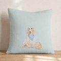 Dachshund Dunks Throw Pillow - Hillcroft Home