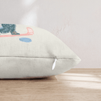 Dachshund Hockey Throw Pillow - Hillcroft Home