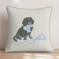 Dachshund Lacrosse Star Throw Pillow - Hillcroft Home