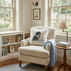 Dachshund Lacrosse Star Throw Pillow - Hillcroft Home