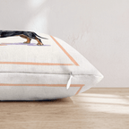 Dachshund Lager Throw Pillow - Hillcroft Home