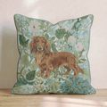 Dachshund Power Throw Pillow - Hillcroft Home