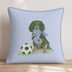 Dachshund Teammate Throw Pillow - Hillcroft Home