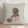 Dachshund Touchdown Throw Pillow - Hillcroft Home