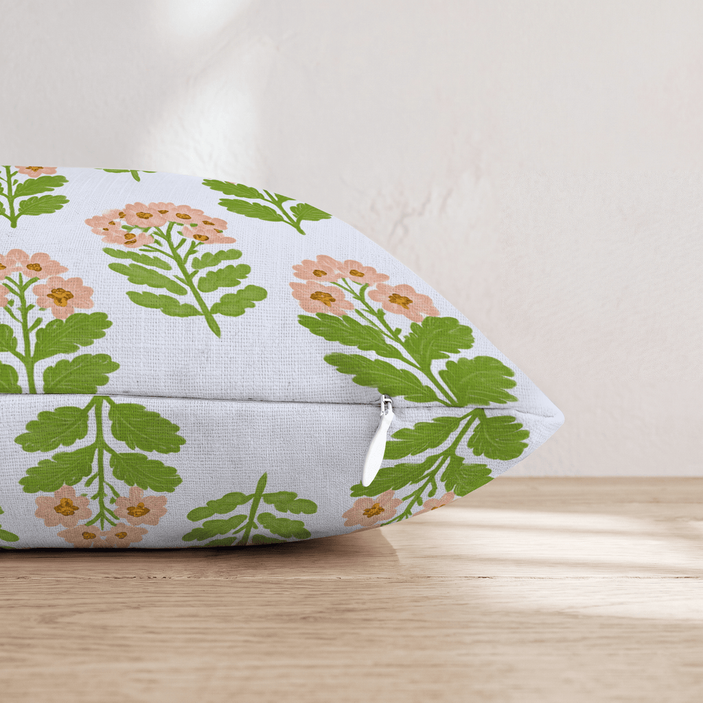 Dainty Garden Throw Pillow - Hillcroft Home
