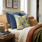 Daisy Daisy Throw Pillow - Hillcroft Home