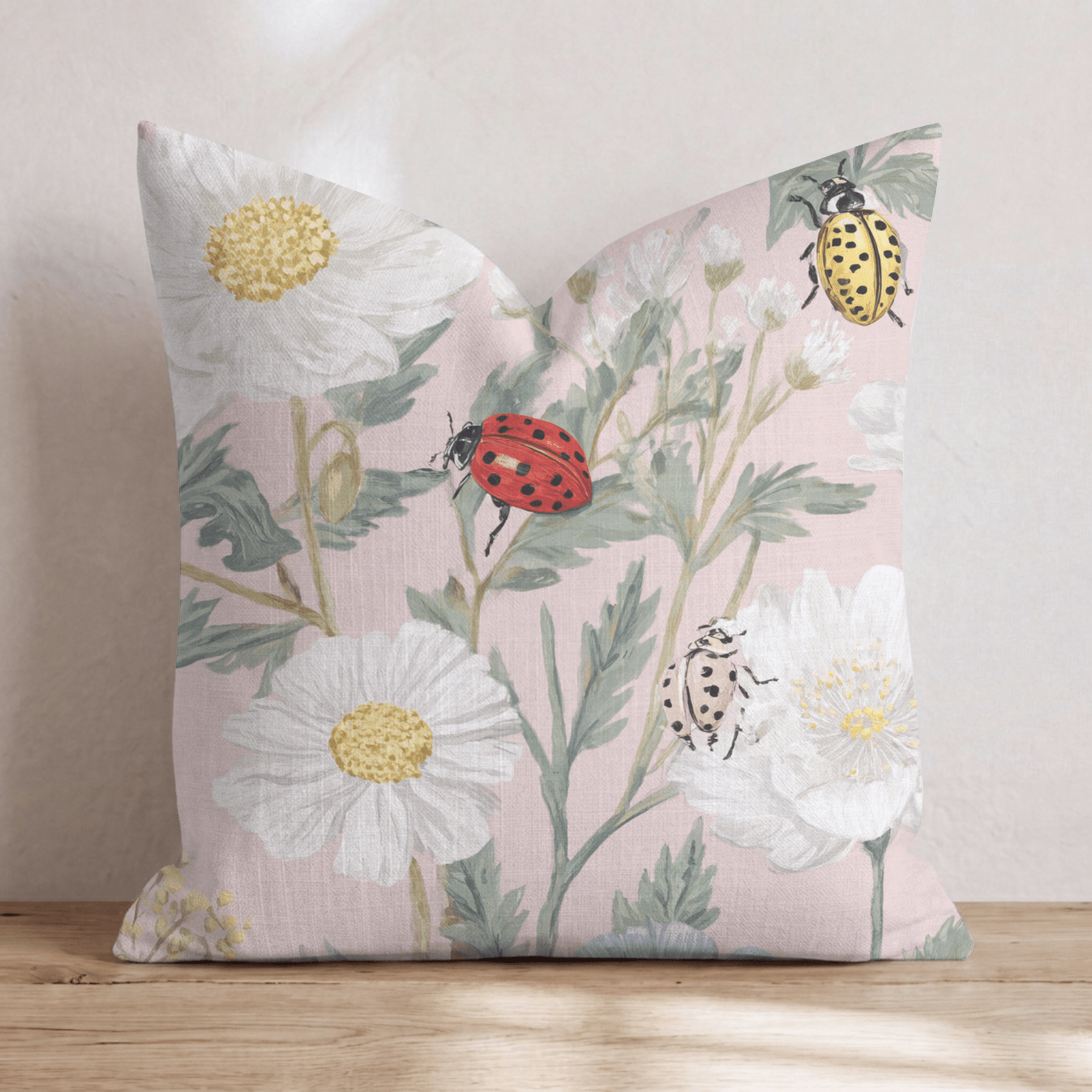Daisy Ladies Throw Pillow - Hillcroft Home