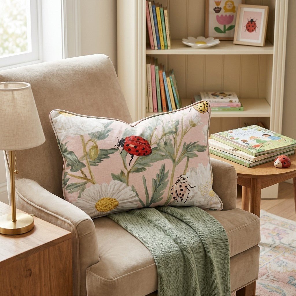 Daisy Ladies Throw Pillow - Hillcroft Home