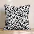 Dalmatian Dot Dense Throw Pillow - Hillcroft Home