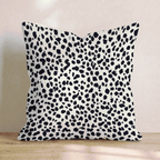 Dalmatian Dot Dense Throw Pillow - Hillcroft Home