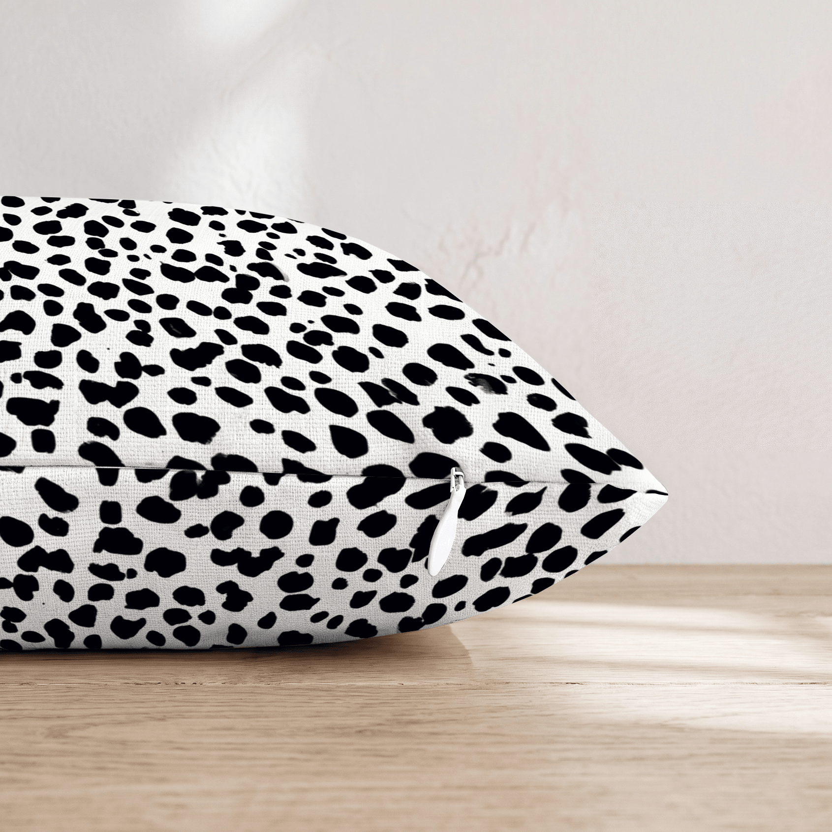 Dalmatian Dot Dense Throw Pillow - Hillcroft Home