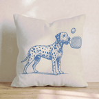 Dalmatian Pickleball Throw Pillow - Hillcroft Home