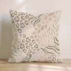 Daniela Leopard Print Throw Pillow - Hillcroft Home