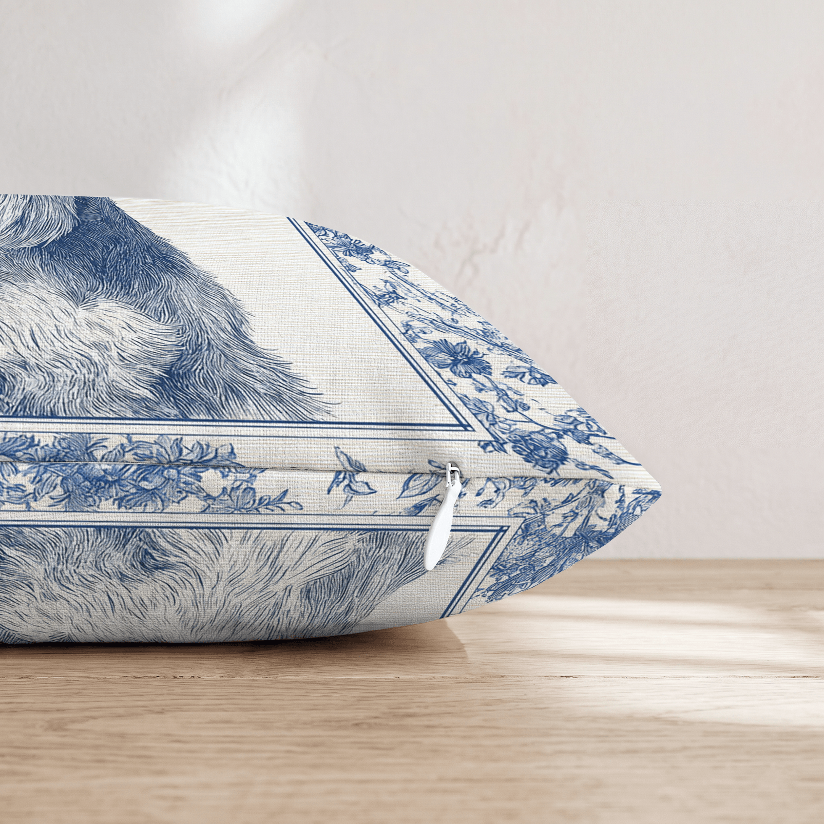 Dapper Schnauzer Throw Pillow - Hillcroft Home