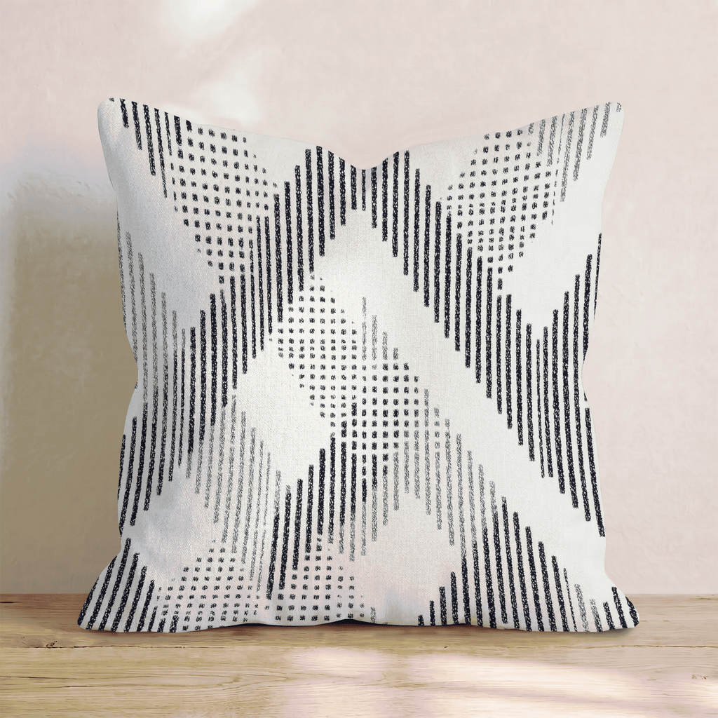 Dash Wave Texture Throw Pillow - Hillcroft Home