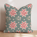 December Darling Throw Pillow throw pillow - Hillcroft Home