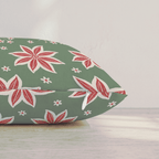 December Darling Throw Pillow throw pillow - Hillcroft Home