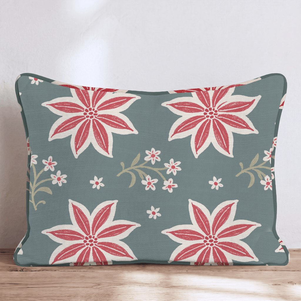 December Darling Throw Pillow throw pillow - Hillcroft Home