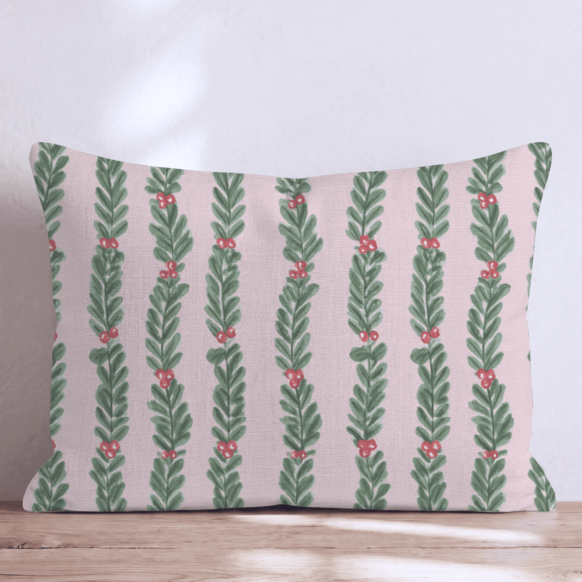 Deck the Stripes Throw Pillow throw pillow - Hillcroft Home
