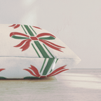 Deco Bow Throw Pillow throw pillow - Hillcroft Home