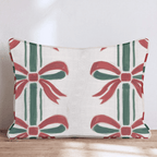 Deco Bow Throw Pillow throw pillow - Hillcroft Home