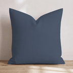 Deep Navy Blue Throw Pillow - Hillcroft Home