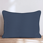 Deep Navy Blue Throw Pillow - Hillcroft Home