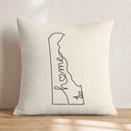 Deleware Home Throw Pillow - Hillcroft Home