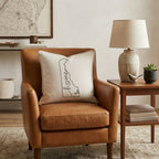 Deleware Home Throw Pillow - Hillcroft Home