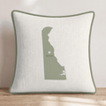 Deleware State Capital Throw Pillow - Hillcroft Home