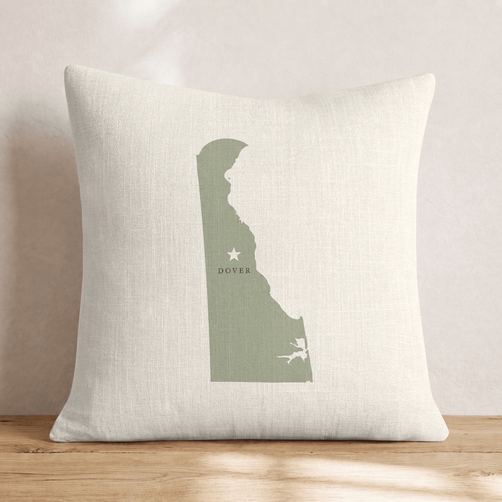 Deleware State Capital Throw Pillow - Hillcroft Home