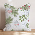 Delft Ornament Throw Pillow throw pillow - Hillcroft Home