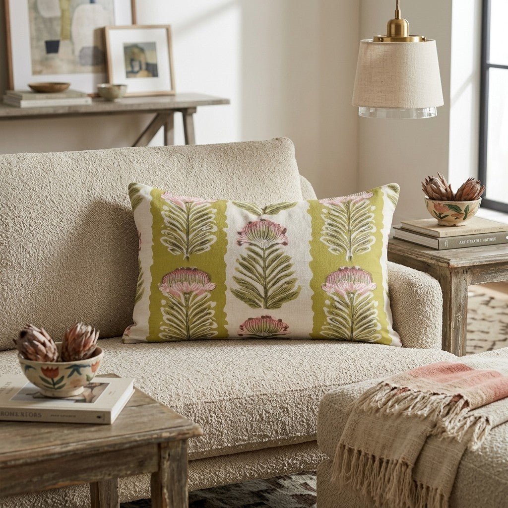 Delicate Flutter Throw Pillow - Hillcroft Home