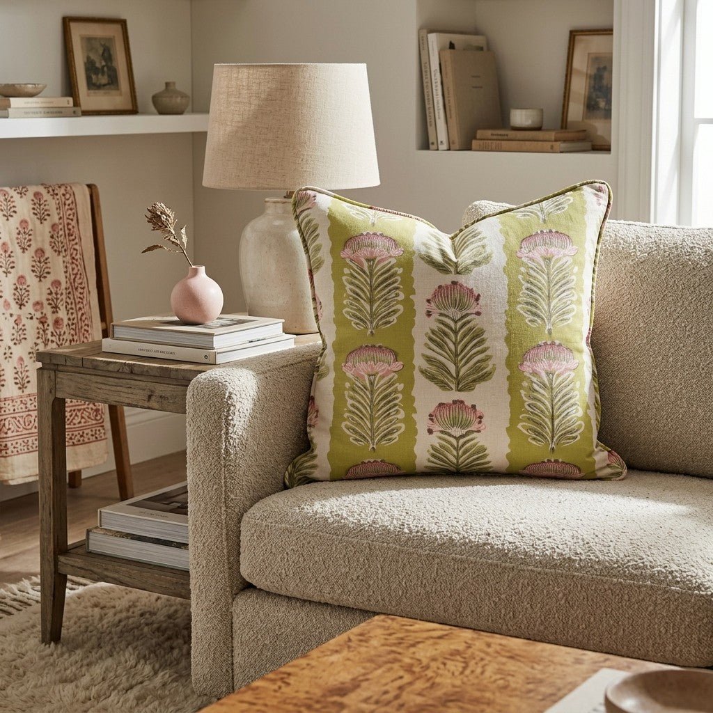 Delicate Flutter Throw Pillow - Hillcroft Home